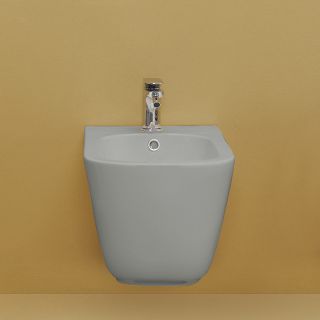 Биде подвесное Kerasan Tribeca 512559 Grigio matt